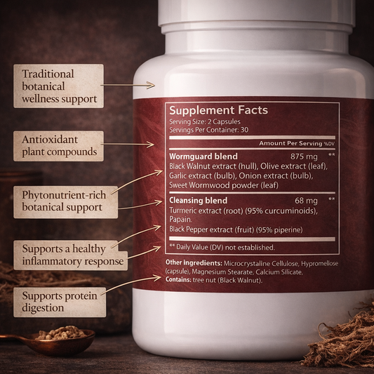 BITTERROOT PARASITE CLEANSE